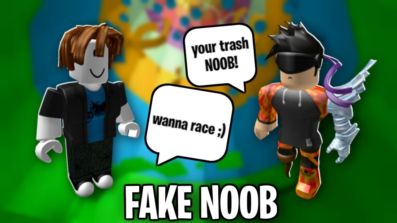 FAKE NOOB IN TOWER OF HELL! (Roblox)