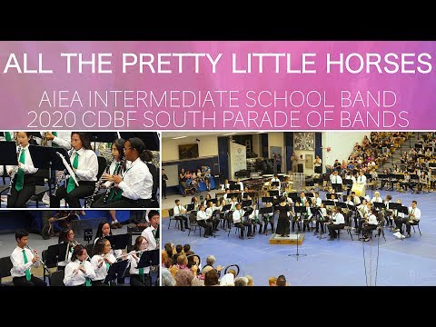 All the Pretty Little Horses | Aiea Intermediate School Band | 2020 South POB