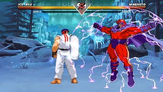 ICE RYU vs MAGNETO - The most epic fight ever made❗