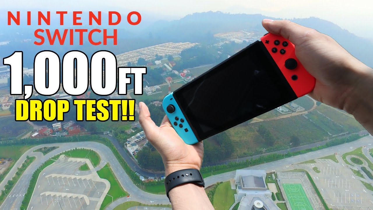 #видео | Консоль Nintendo Switch пережила падение с 300 метров. Фото.