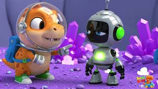 Baby T-Rex Space Adventure Fixing A Friendly Robot Baby T-Rex