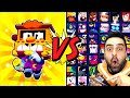 GRİFF VS TÜM KARAKTERLER ! Brawl Stars ! İNANILMAZ !