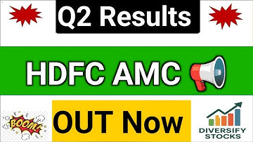 hdfc amc Q2 Results 2026 | hdfc amc share latest news | hdfc amc Results Today | hdfc amc Bonus:1:1
