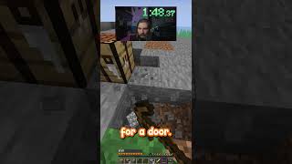 Minecraft: Random Advancement Speedrun! #shorts