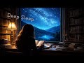 Midnight Library Under the Stars | Deep Sleep Ambience