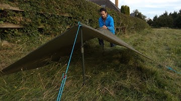 Setting Up British Army Style Basha