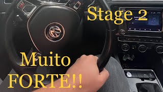 Acelerei meu JETTA TSI Stage 2 de Escape DIRETO