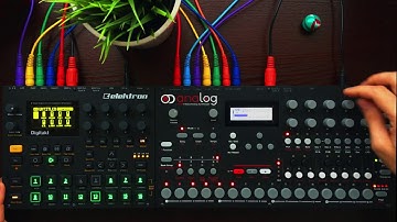 ELEKTRON DIGITAKT  ¥  ELEKTRON ANALOG FOUR  …  deep techno house jam