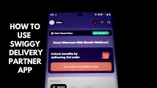 How to Use a Swiggy Delivery Partner App screenshot 5
