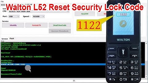 Walton L52 Security Lock Read CM2