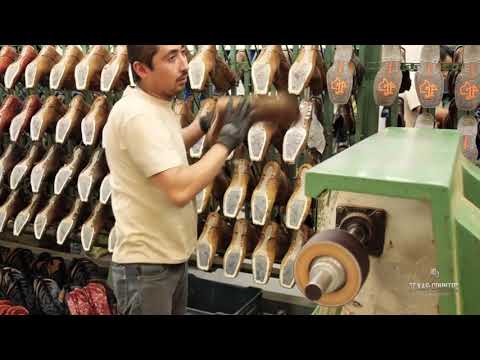 Video: Bagaimana Sepatu Kulit Dibuat Di Negeri Lama