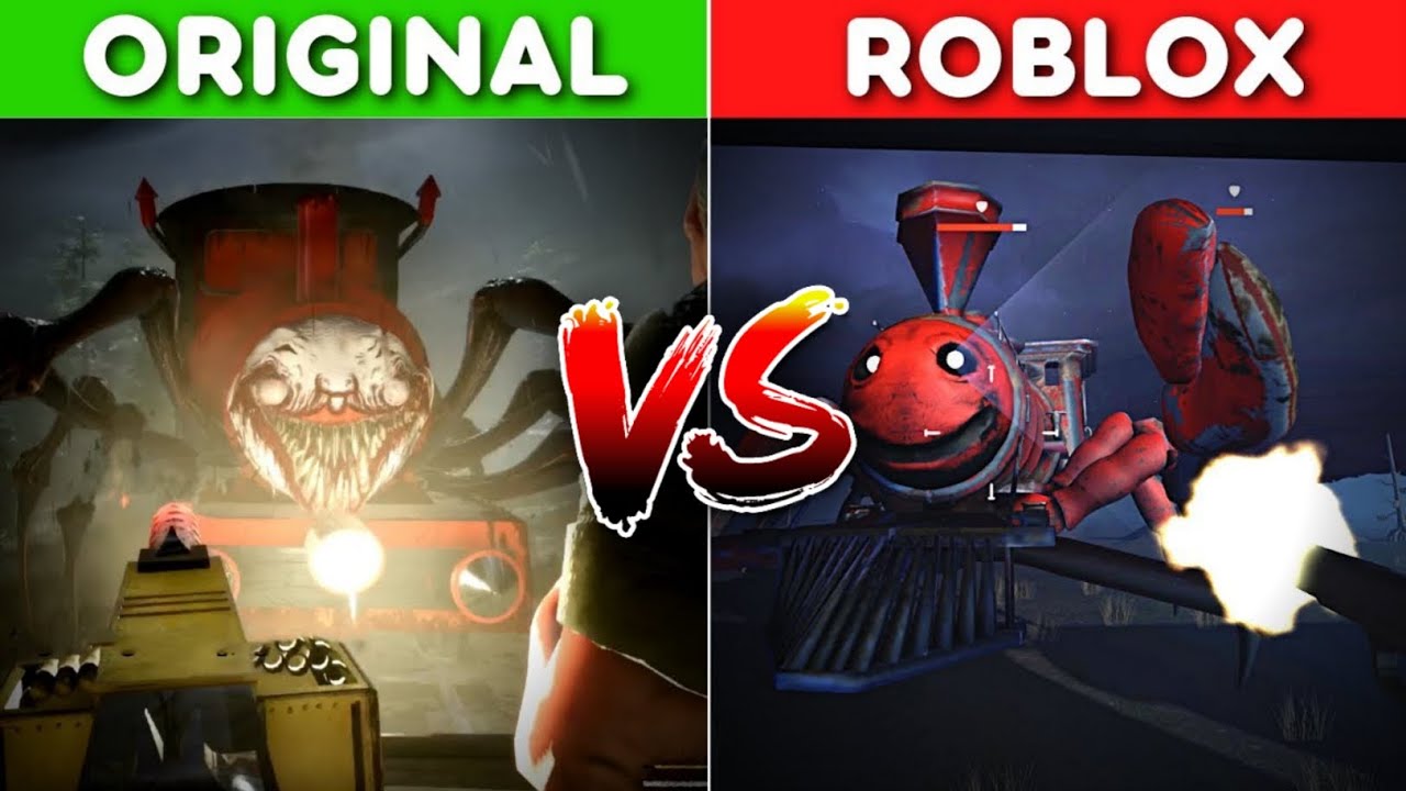 Original vs Roblox Choo Choo Charles - YouTube