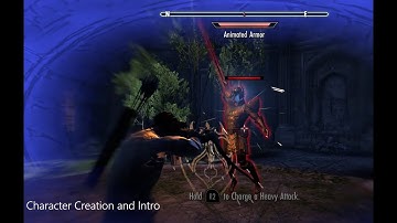 ESO Character Creation and Intro
