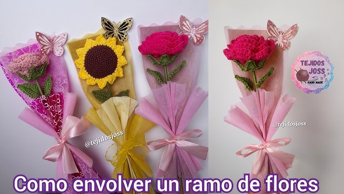 Bouquet con el papel coreano #cristinaflowershop #parati #enprendedor