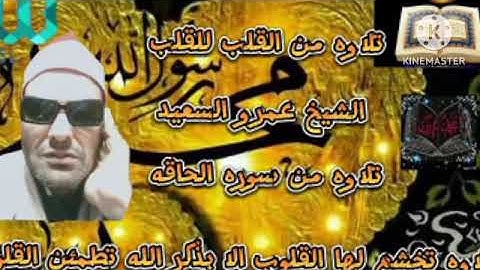 الشيخ عمرو السعيد القارئ بجمهورية مصر العربية ما تيسر من سوره الحاقه
