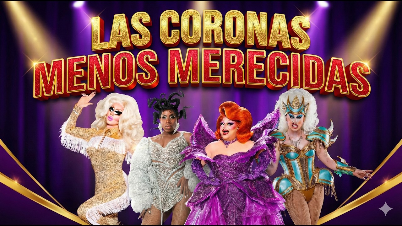 Las coronas MENOS merecidas de Drag Race 👑❌ (Robos, Producción y Polémicas)