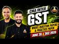 CMA Inter | GST - Model Question Papers &amp; Practice Paper -  June 26 &amp; Dec 2026 | CA Saumil Manglani
