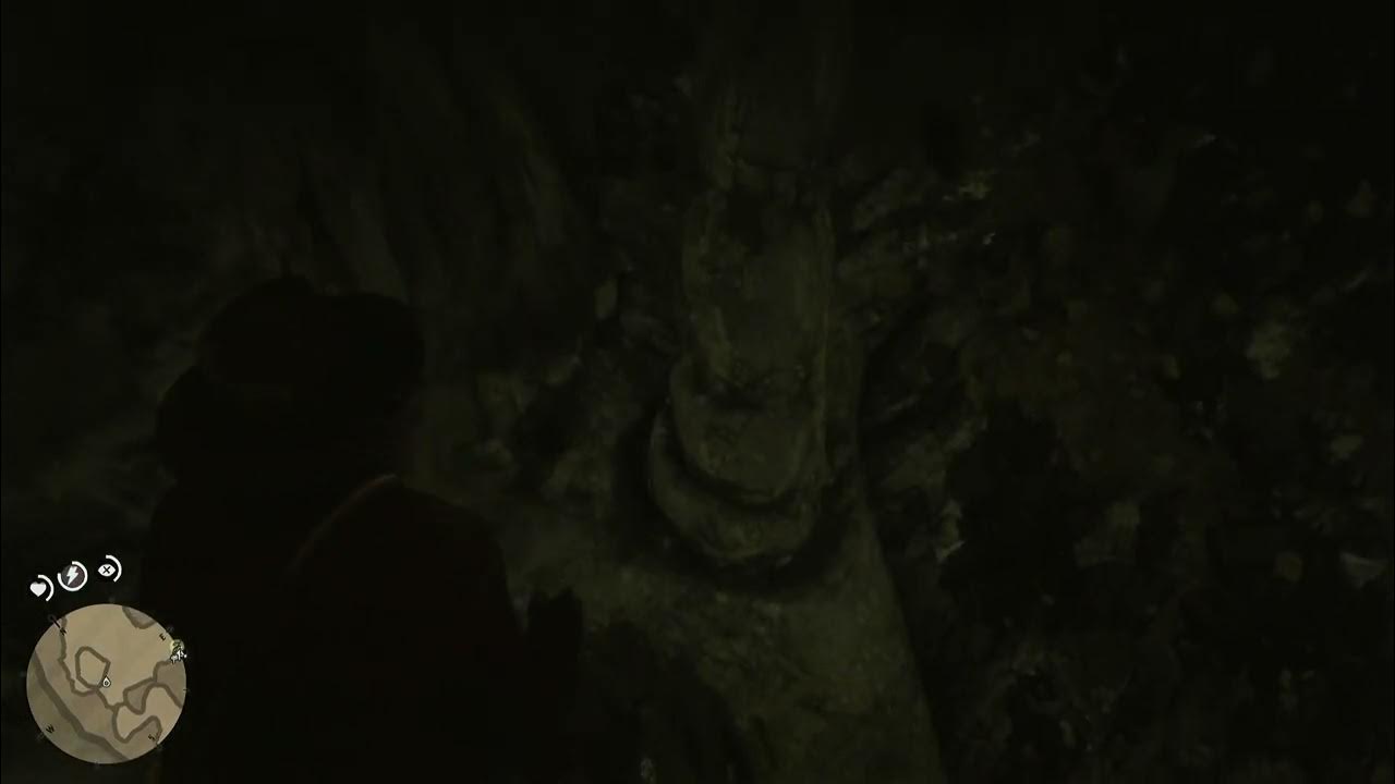 RDR2 How to get up to The Cave Hermit, who is also the self proclaimed