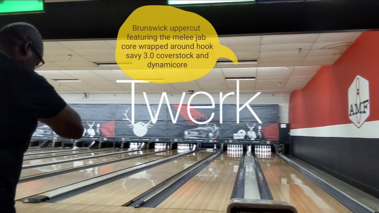 Brunswick uppercut bowling ball YouTube