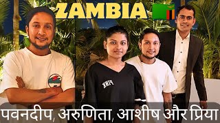 Pawandeep and Arunita In Zambia || Dipawali Special Jogsa Rajasthani Africa Vlog ||