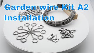 How to install Garden Wire Kits A2  Tootact installation tutorial