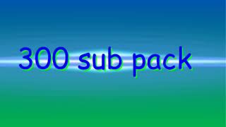 300 sub pack (stick nodes)