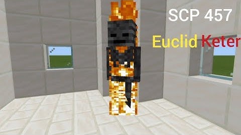Minecraft the real SCP 457 command block tutorial