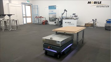 MiR200 with Shelf | Mobile Automation