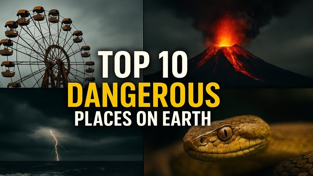 Top 10 Most Dangerous Places on Earth 🌍 | Places You Should NEVER Visit ...