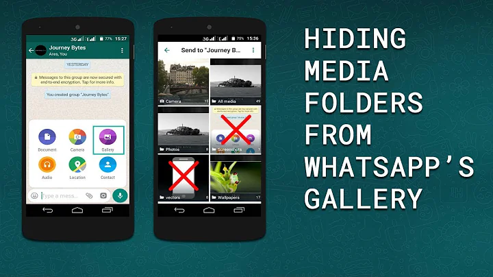 How to Hide Media Folders from WhatsApp's Gallery on Android