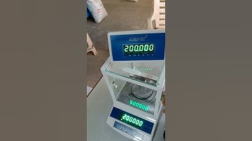 300g /1mg jewelry scale calibration process...