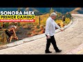 Lo han logrado! Primer camino con pavimento artesanal en pueblo Yaqui  Sonora,identico a los de Oax.