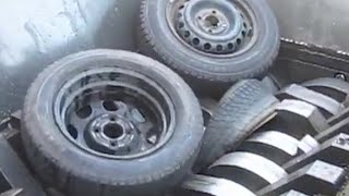 These crushers can shred car tires and other things | mass destruction machine.