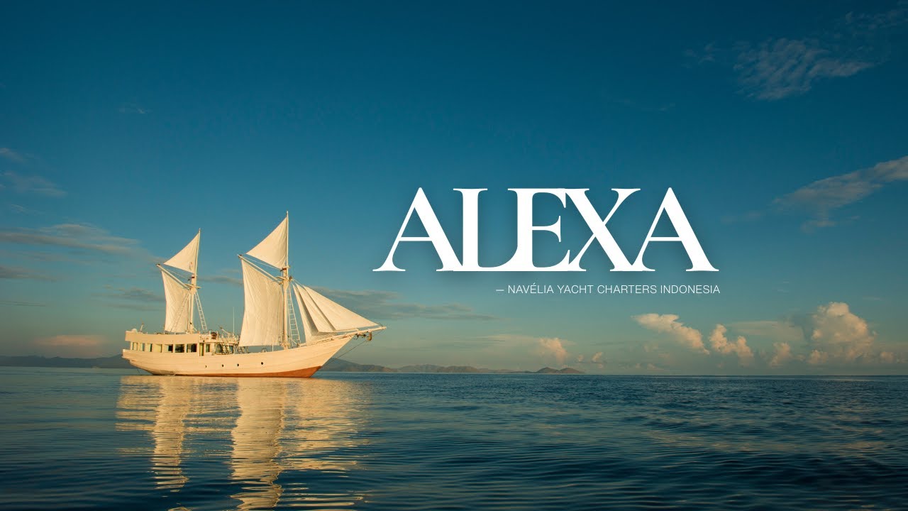 Alexa video tour — private yacht charter in Komodo National Park