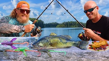 ACE Videos VS. Fowler - BUILD CATCH & COOK Fish off !!!