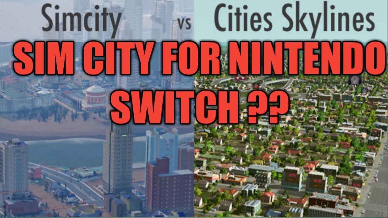 Sim City for Switch? Not exactly - YouTube
