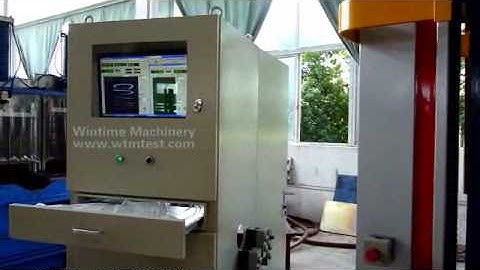 TCD- CH 300KN Computer Control Spring Testing MachineFor Vertical and Latera; Load of Railway Spring