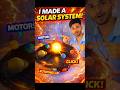 3D Solar System Working Model 🌍 | School Science Project #Shorts #scienceproject #schoolproject