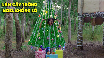 Làm Cây Thông Noel Khổng Lồ Trong Rừng