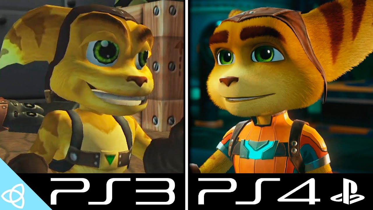 & Clank - PS3 Remaster vs. PS4 Remake | Side by Side