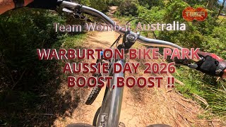 Aussie Day Boost 2026 In Warburton Bike Park - Team Wombat Australia