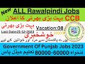 Jobs in Pakistan/Jobs in Pakistan 2023/CCB Rawalpindi   jobs 2023/ December jobs