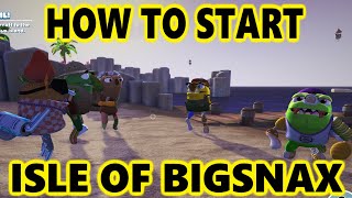 How To Play The Isle of Bigsnax DLC in Bugsnax - Intro For Isle Of Bigsnax