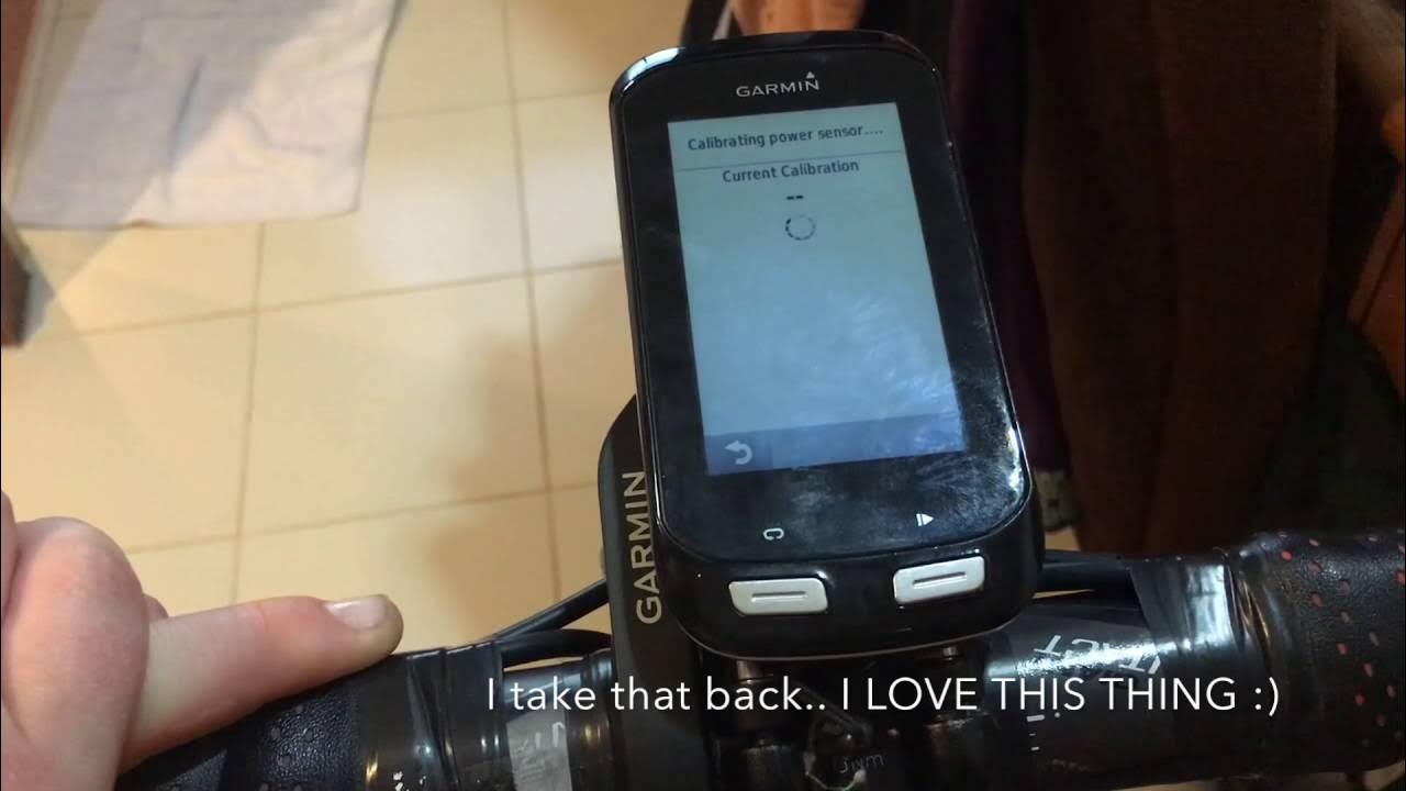 Calibrate Stages Power Meter to Garmin YouTube