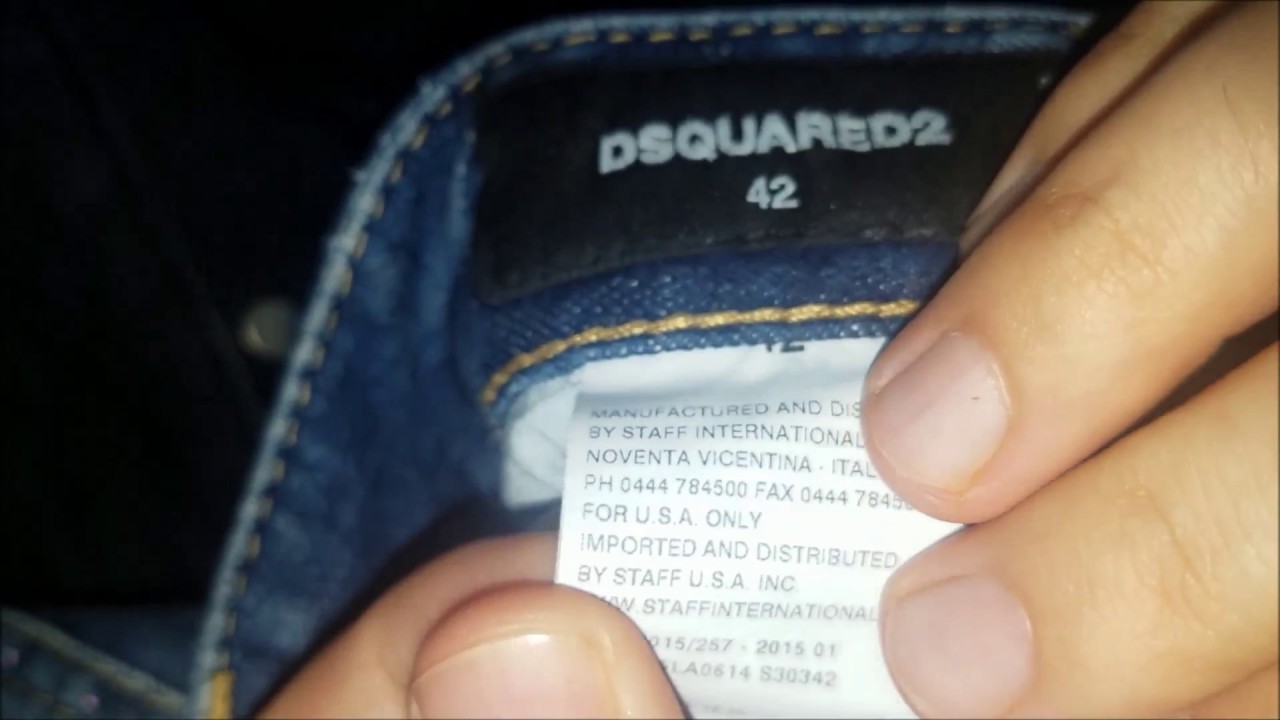 spot fake dsquared jeans