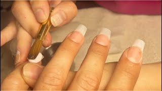 🛑Tecnica asiática para ganar más dinero💵en uñas acrilicas💅🏼