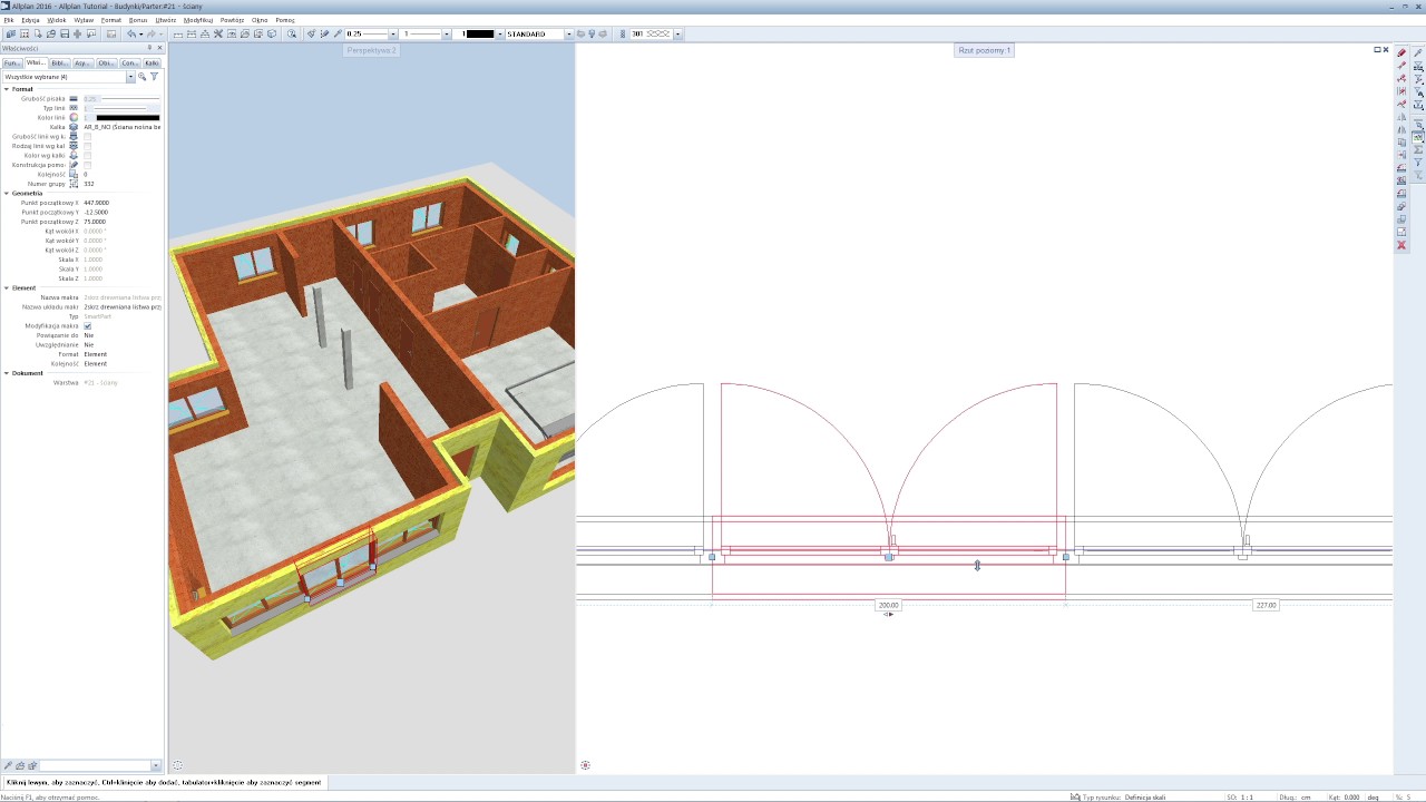 Allplan 2016 Tutorial - 07 opis pomieszczeń - YouTube