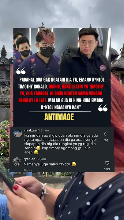 MAKIN PANAS ANTIMAGE VS TIMOTY RONALD GARA” CRYPTO #antimage #timothyronald #mlbb
