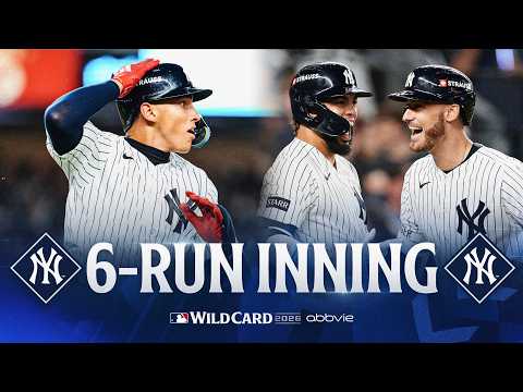 FULL INNING: Cody Bellinger's three-run home run caps a SIX-RUN INNING for the Yankees! 😮‍💨