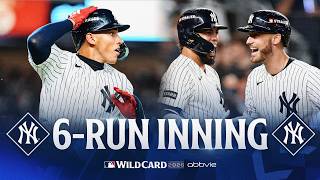 FULL INNING: Cody Bellinger's three-run home run caps a SIX-RUN INNING for the Yankees! 😮‍💨